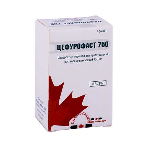 Sefurofast 750 por d/in 750mg №1