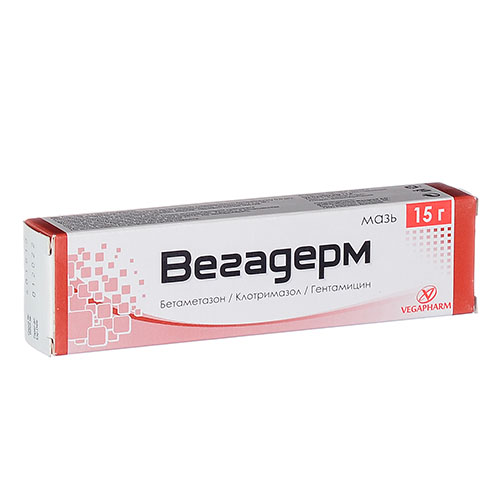 Вегадерм мазь 15г
