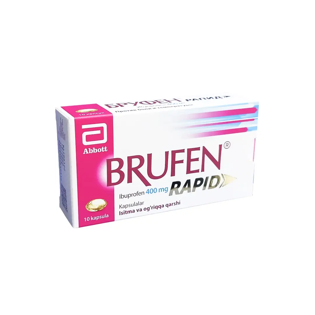 Бруфен Рапид капс. 400мг №10