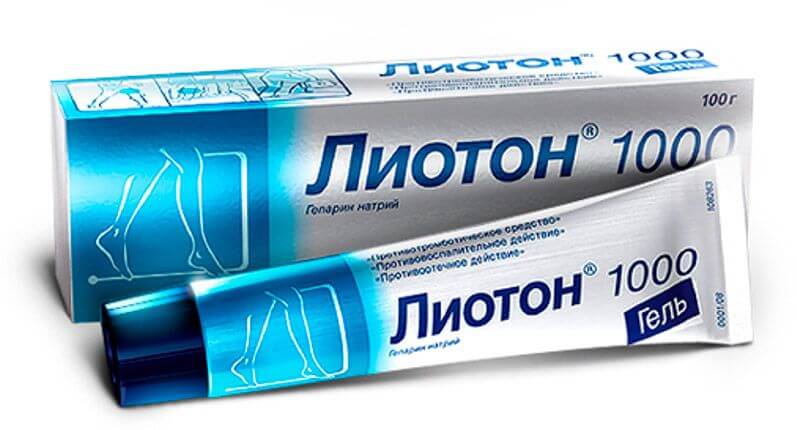 Лиотон 1000 гель 30г