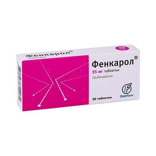 Fenkarol tab. 25mg N20