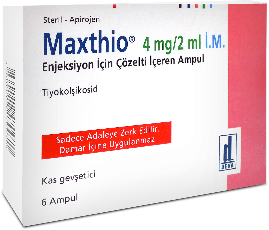 Makstio r-r d/in. 4mg/2ml №6