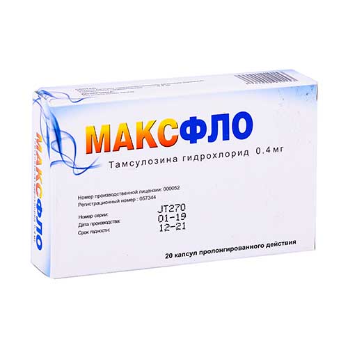 Максфло капс. 0.4мг №20