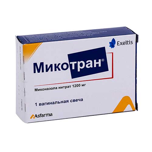 Микотран супп. ваг. 1200мг №1