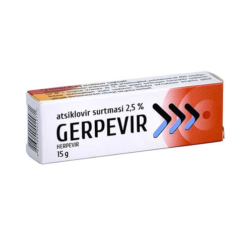 Gerpevir maz 2,5% 15g