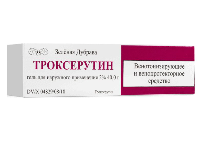 Trokserutin gel 2% 40g