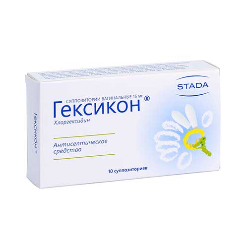 Гексикон супп. ваг. 16мл №10