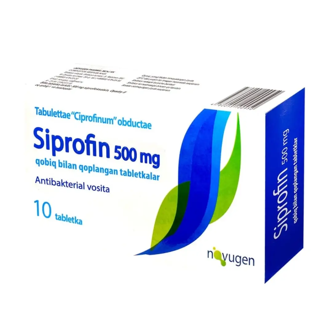 Ципрофин таб. п/о 500мг №10