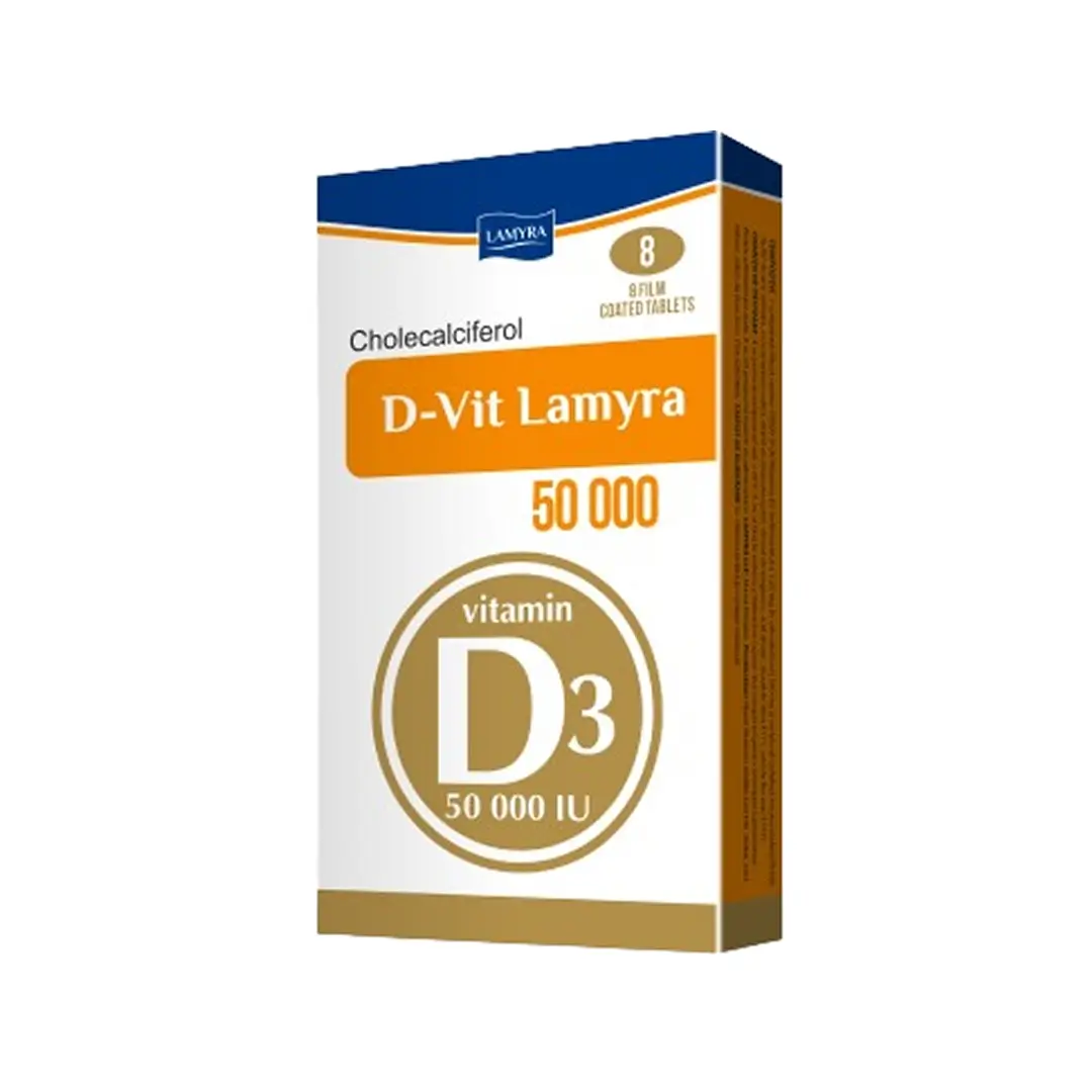 Д-вит Lamyra таб. 50000МЕ №8