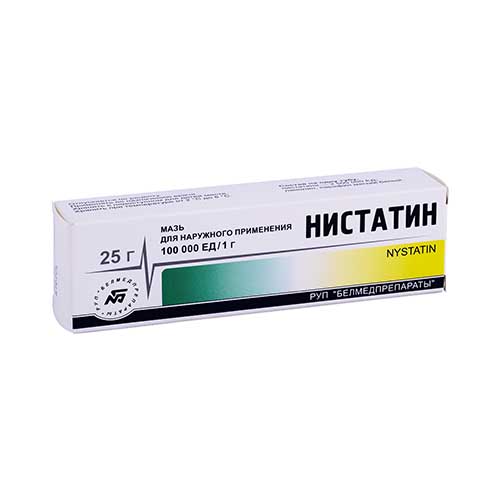 Nistatin maz 100000ЕD/g 25g