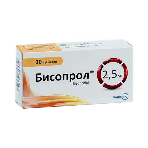 Bisoprol tab. 2,5mg №30