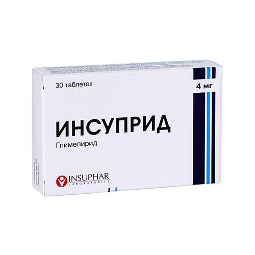 Инсуприд таб. 4мг №30