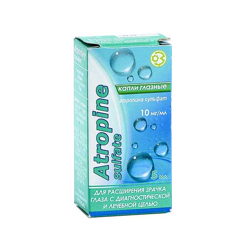 Atropina sulfat gl.kapli 10mg/ml 5ml