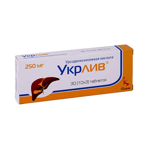 Укрлив таб. 250мг №30