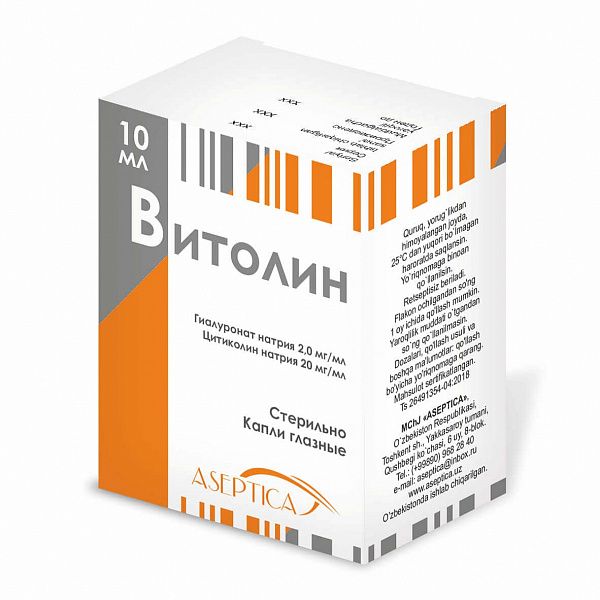 Vitolin kapli glaznie po 10 ml №1