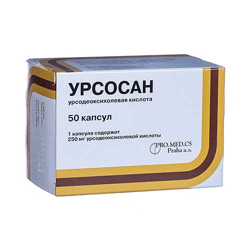 Урсосан капс. 250мг №50