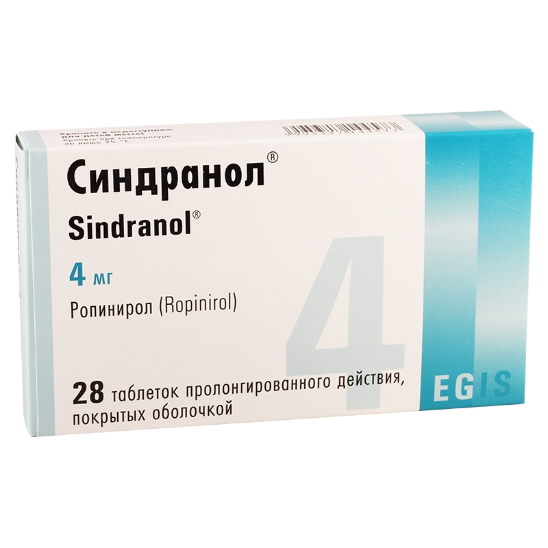 Sindranol tab. 4mg №28