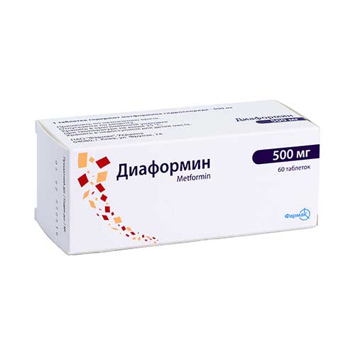 Diaformin tab. 500mg №60