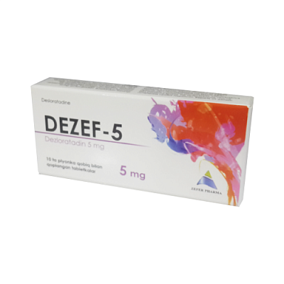 Dezef-5 tab. 5mg №10