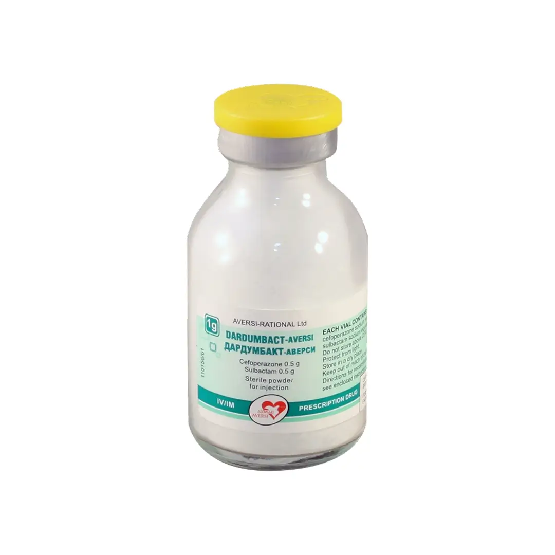Dardumbakt-Aversi por. d/in. 1g №1 (sefoperazon+sulbaktam)