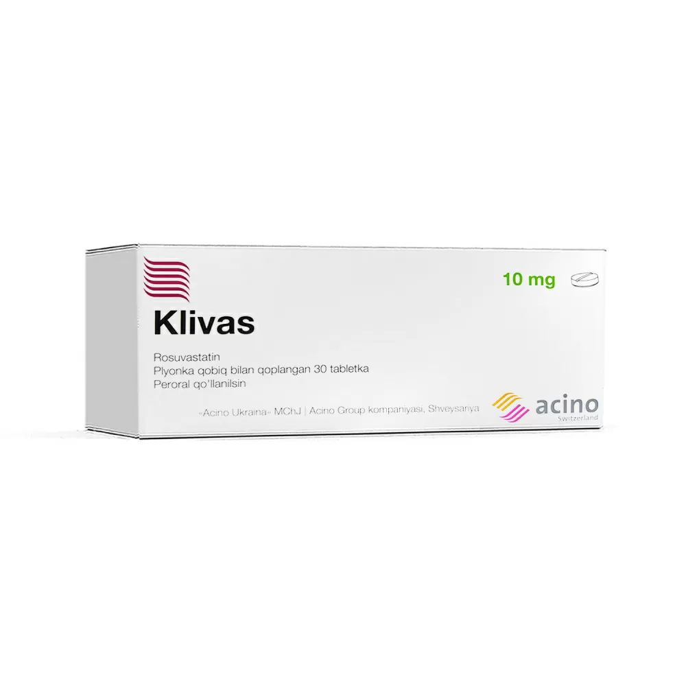 KLIVAS tabletki 10mg, №30