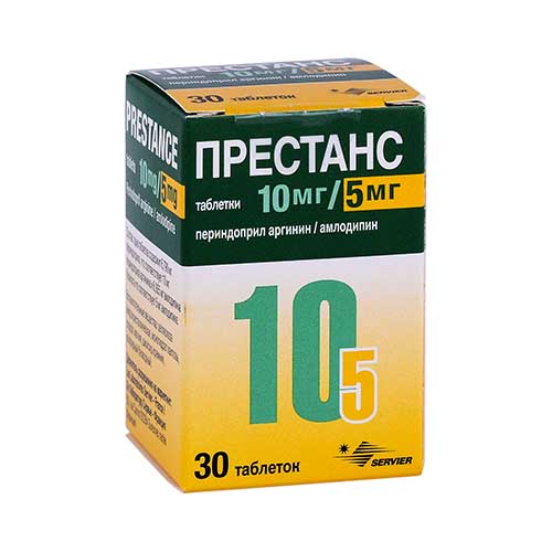 Престанс таб. 10мг/5мг №30