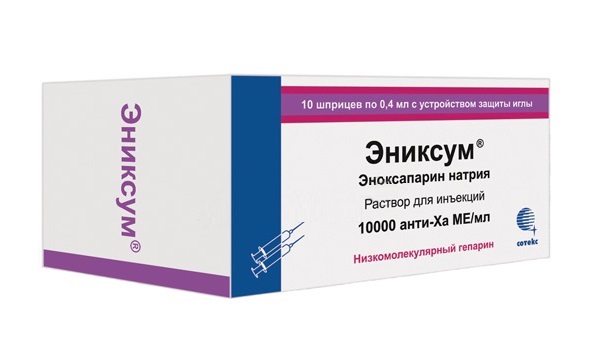 ENIKSUM 10000 ANTA-XA, MЕ/ML 0,6 ML SHPRITS N10