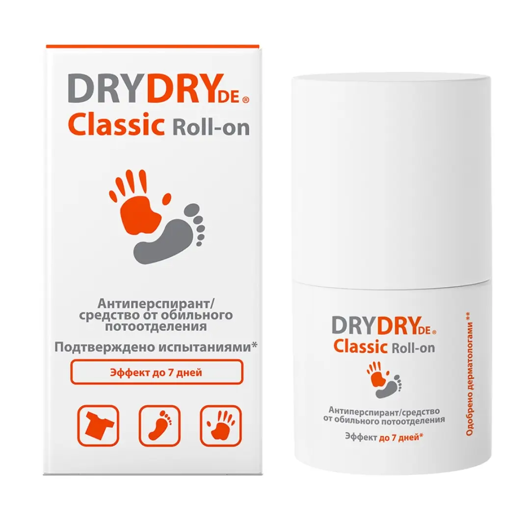 Dry Dry Classic Roll-on антиперспирант 35мл №1