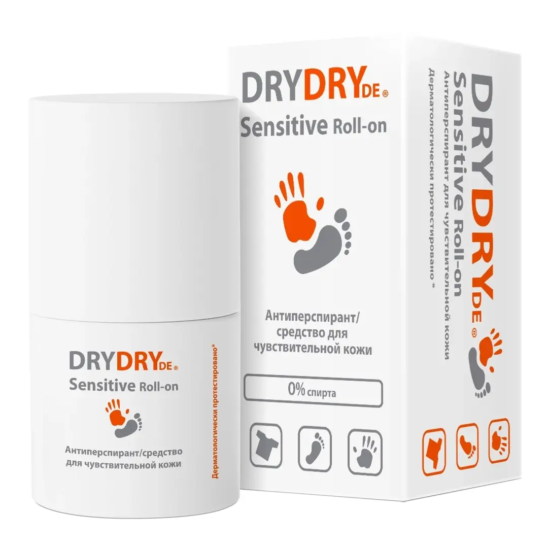 Dry Dry Sensitive Roll-on антиперспирант 50мл №1