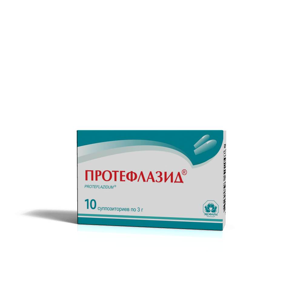 Протефлазид супп. 3г №10