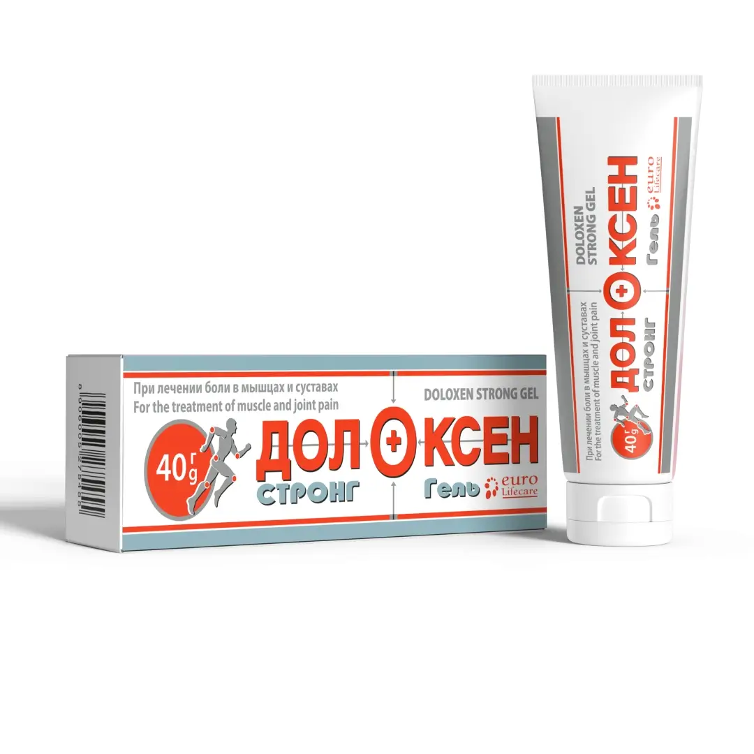 Долоксен Стронг гель д/наруж. 40г