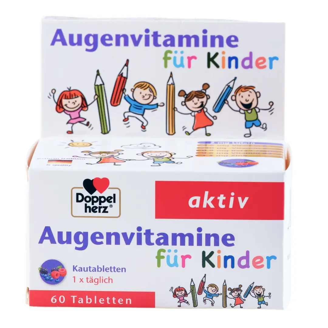 Doppelgers aktiv vitamini d/glaz dets. jev. tab. №60