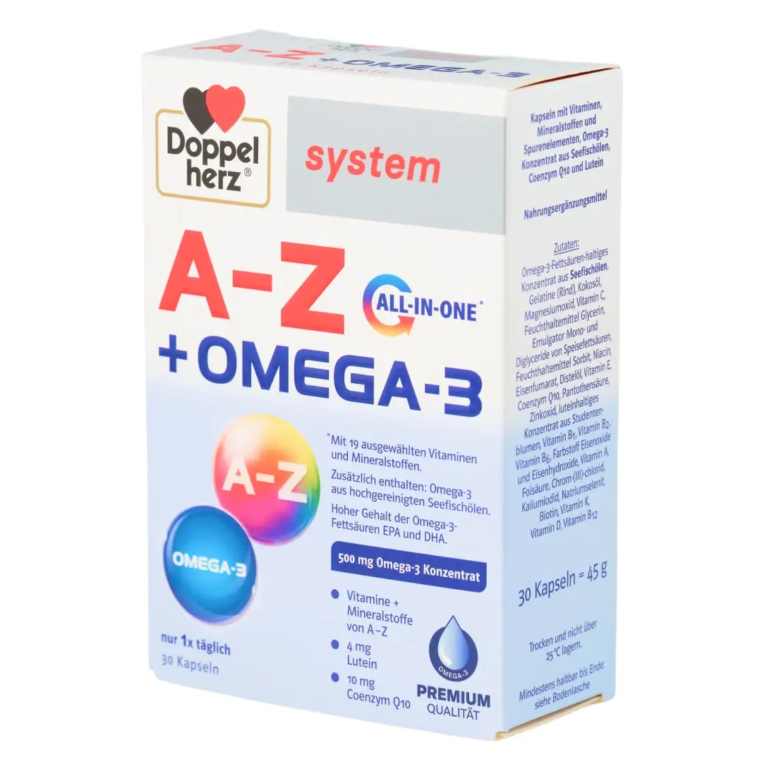 Doppelgers sistem ot A do sinka + Omega-3 kaps. №30
