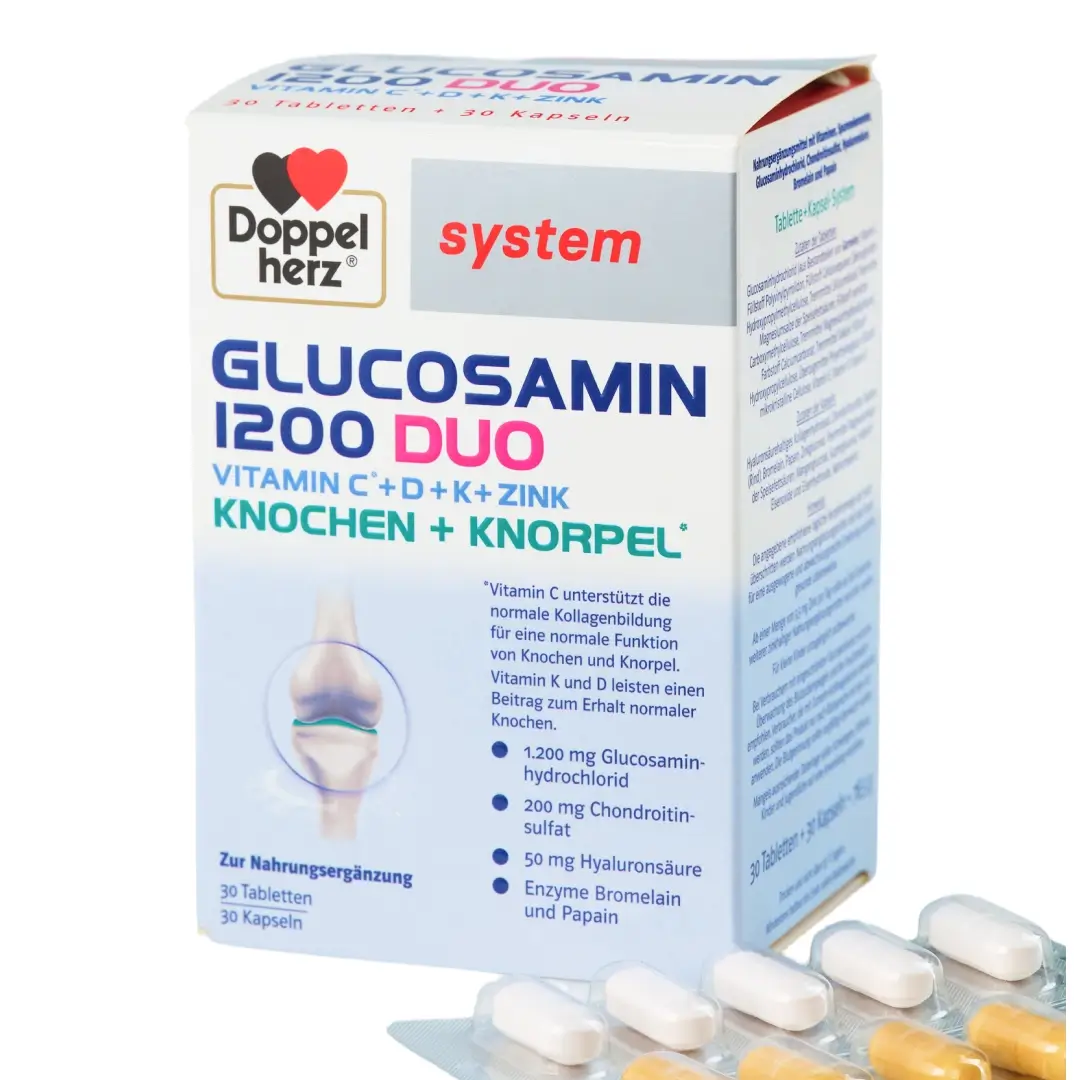 Doppelgers Sistema Glyukozamin 1200 Duo kaps. №30