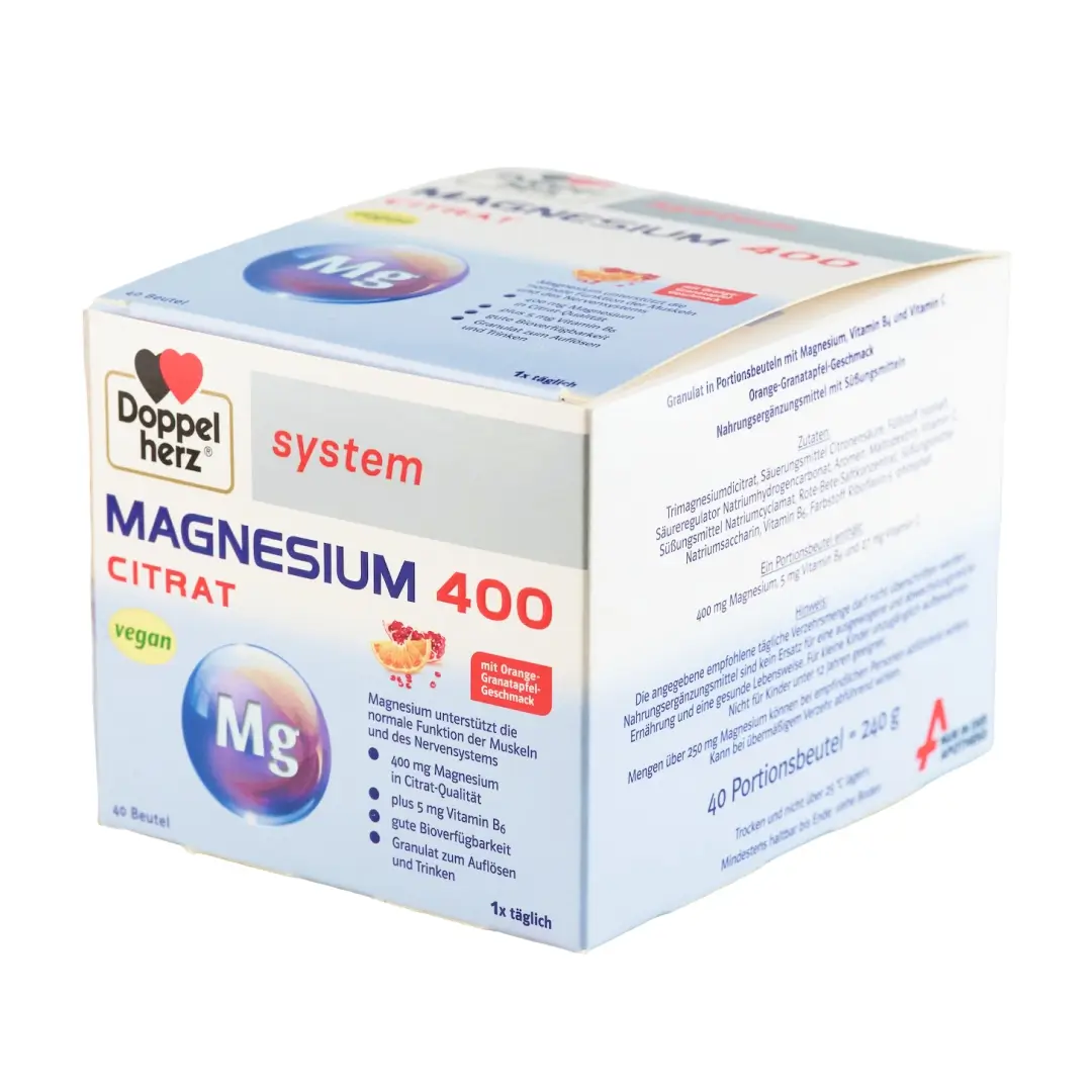Доппельгерц Систем Магний цитрат 400мг саше №40