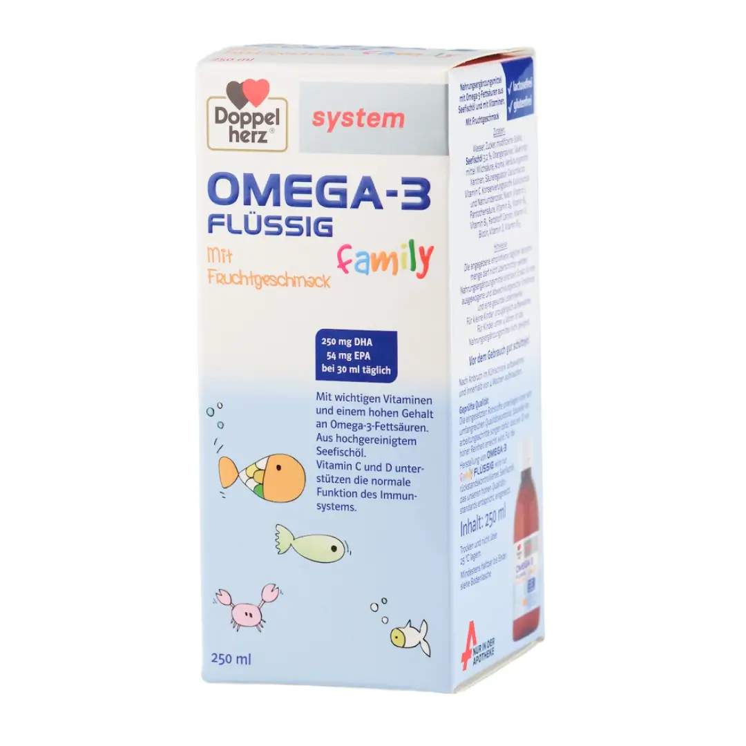 Доппельгерц Систем Омега-3 сироп 250мл (для всей семьи)