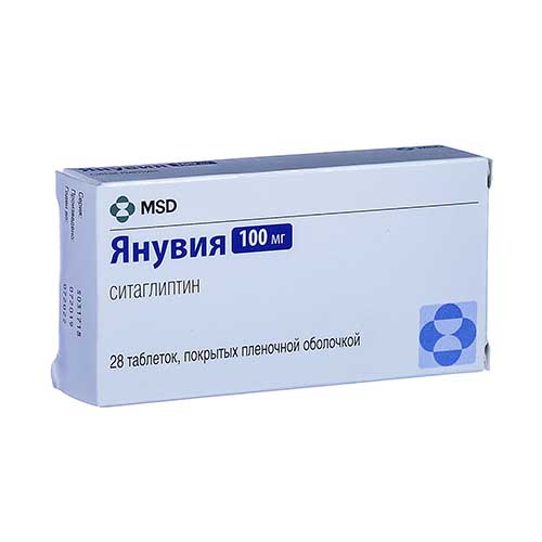 ЯНУВИЯ ТАБ 100МГ N28