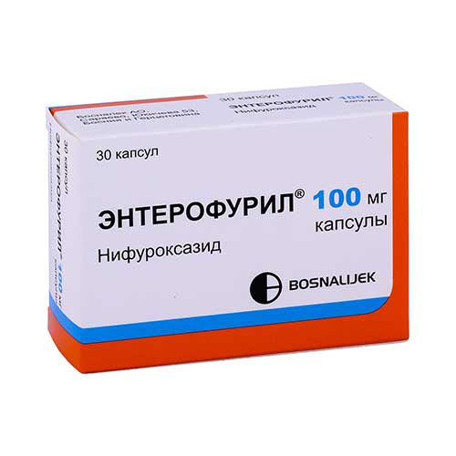 Enterofuril kaps. 100mg №30