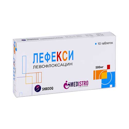 Лефекси таб. 500мг №10
