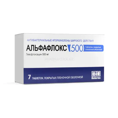 Alfafloks 500 tab. 500mg №7