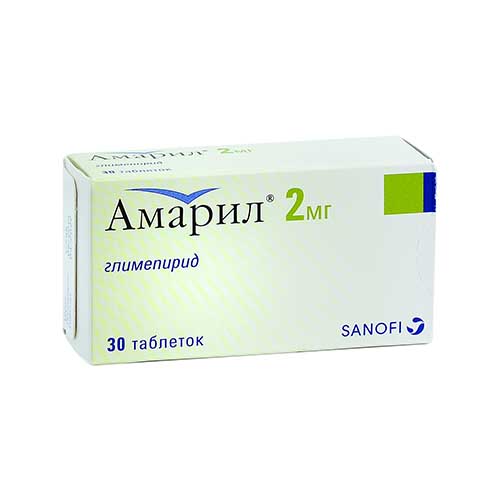 Амарил таб. 2мг №30