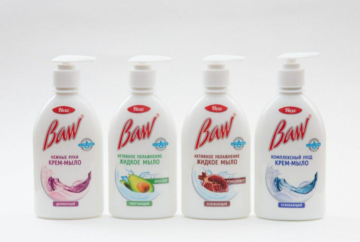 Жидкое мыло "BAW" Avocado 340мл