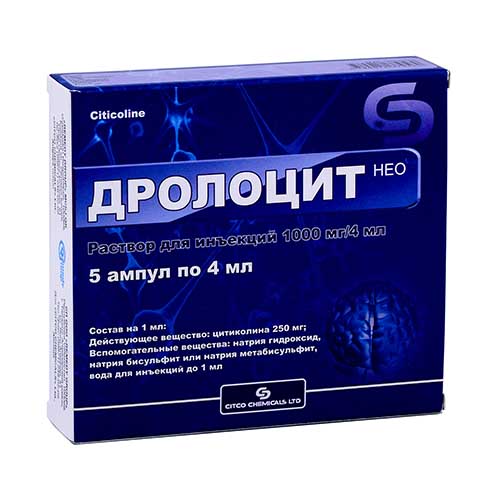 Drolotsit Neo r-r d/in. 1000mg/4ml №5