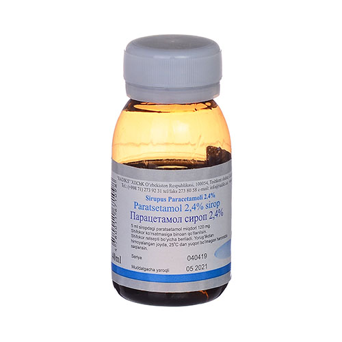 Paratsetamol sirop 2,4% 40ml
