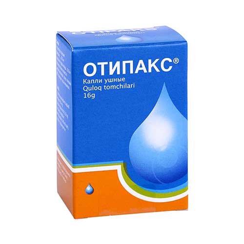 Отипакс уш. капли 16г