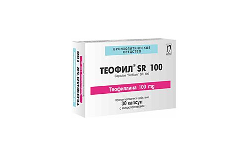 Teofil SR kaps. 100mg №30
