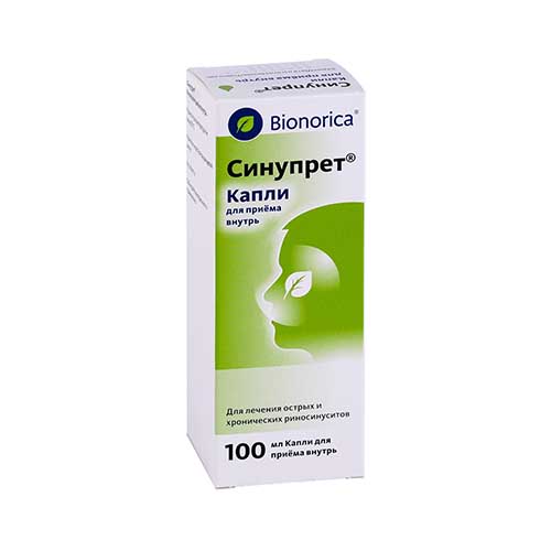 Синупрет капли 100мл