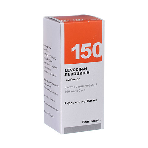 Levotsin-N r-r 500mg/100ml 150ml №1