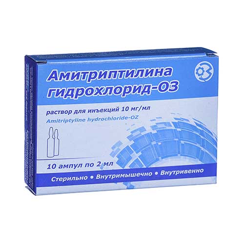 Amitriptilina g/d-OZ r-r 10mg/ml 2ml №10