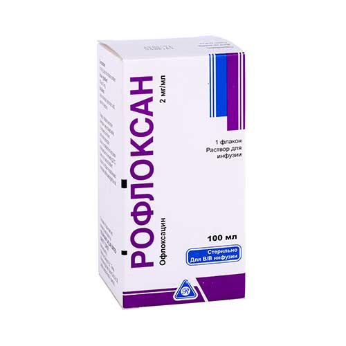 Rofloksan r-r d/inf 2mg/ml 100ml